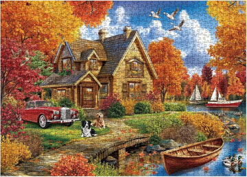 Tranquilidad de otoño rompecabezas Puzzle 1000 piezas